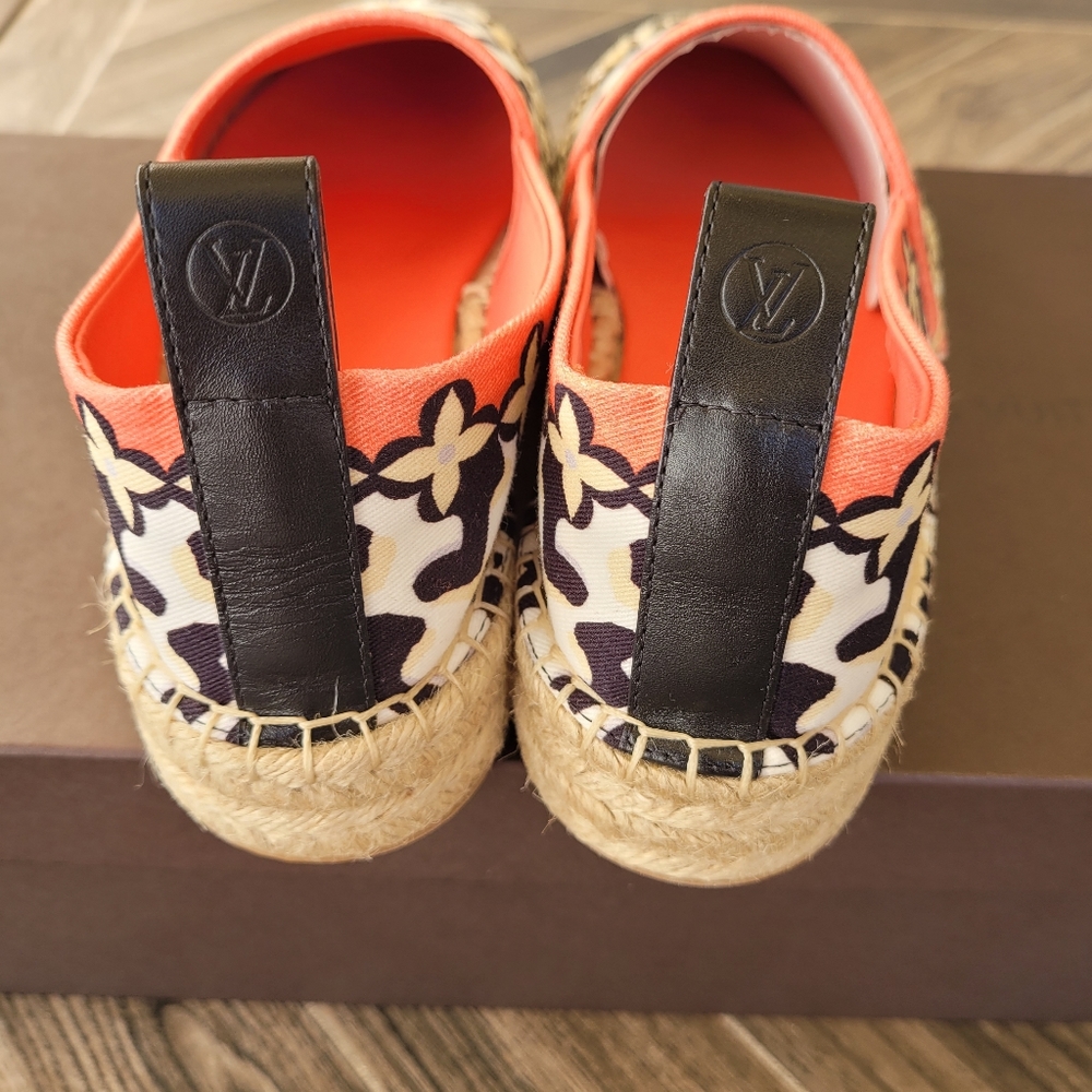 Louis Vuitton Leoprad Print Canvas Espadrille Flats (Size 36) - Picture 16 of 16